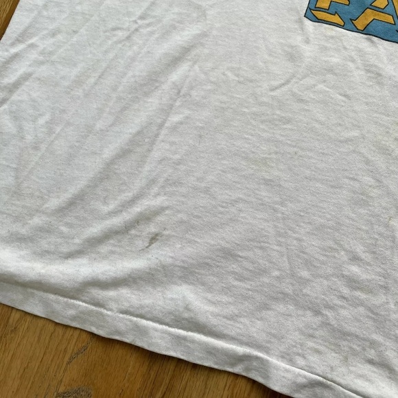 Men's Vintage 90's Hanes Country Club 33 East White Graphic T Shirt Tee Sz 2XL - Picture 2 of 7